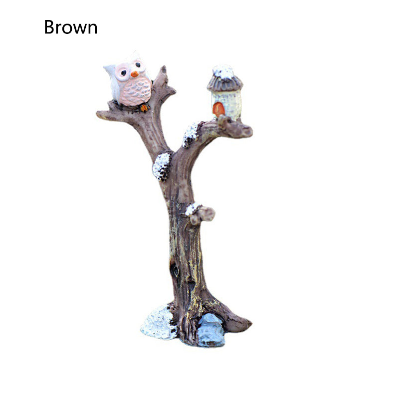 Resin Tree Trunk Aquarium Ornament