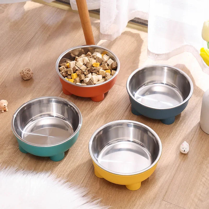 Anti-Slip Stainless Steel Dog Bowl