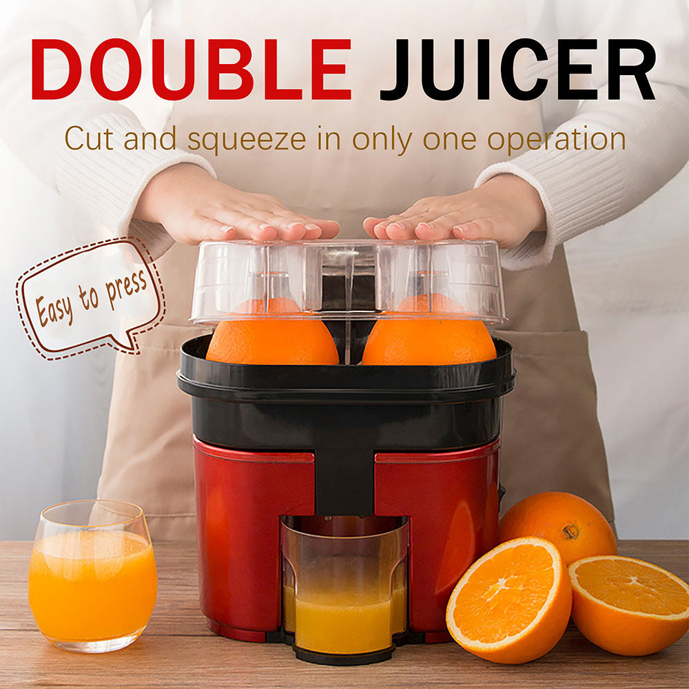 Two packed orange juice extractors