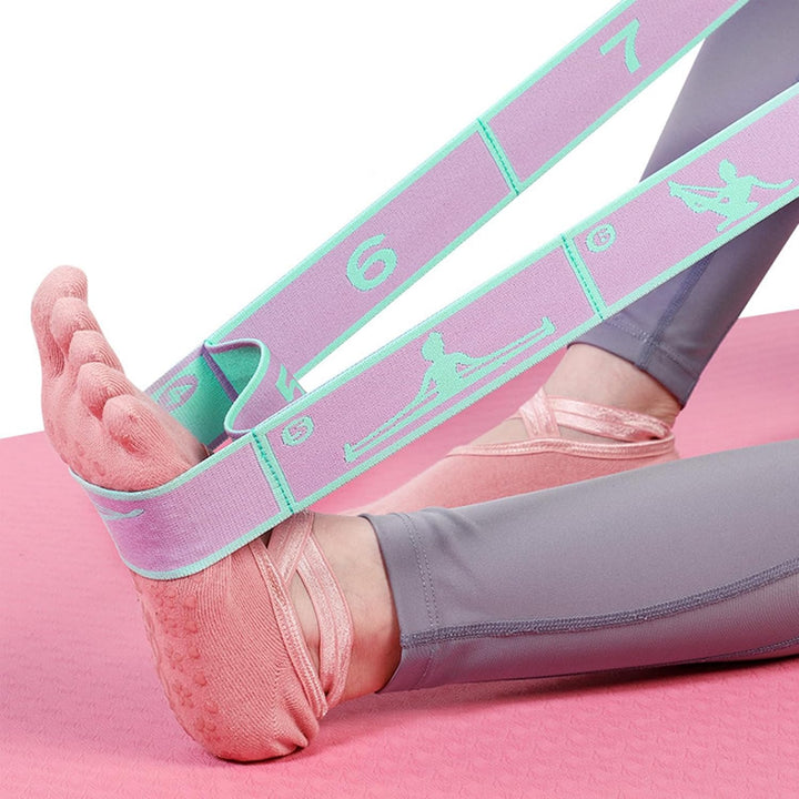 Multi-Section Elastic Yoga Resistance Band