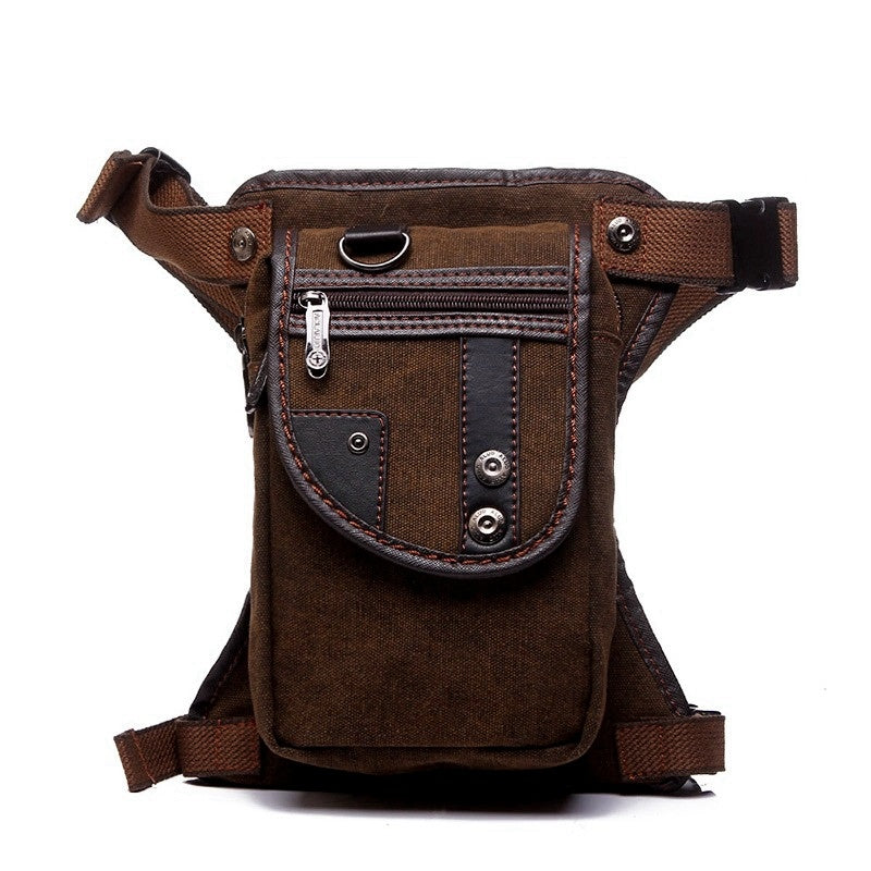 Retro fashion outdoor sports leg bag