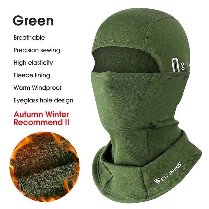 Summer and Winter Balaclava Cycling Cap - Breathable Full Face Cover for Outdoor Sports