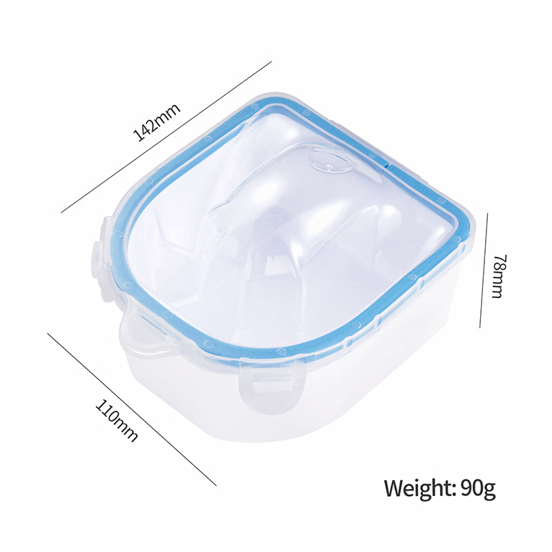 Double-Layer Nail Soaking Bowl for Easy Gel Polish Removal