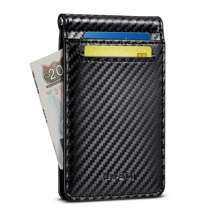 Leather driver's license card holder