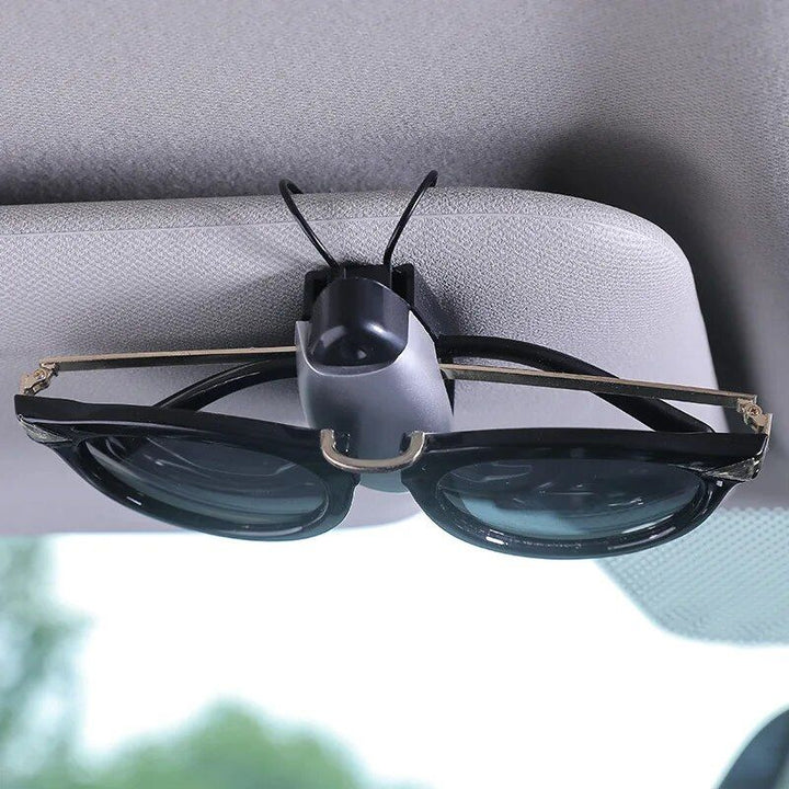 Universal Car Visor Sunglasses Holder & Card Clip