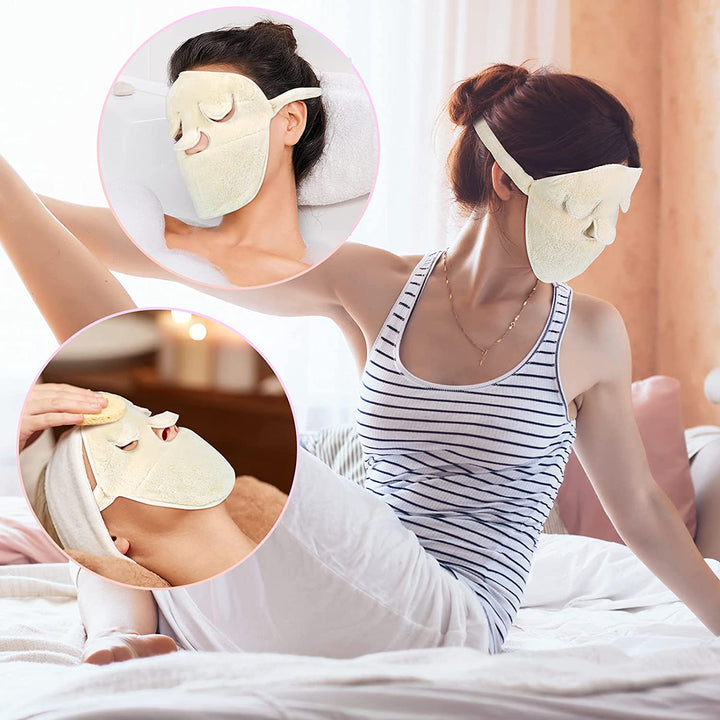 Reusable Anti-Aging Face Towel Mask