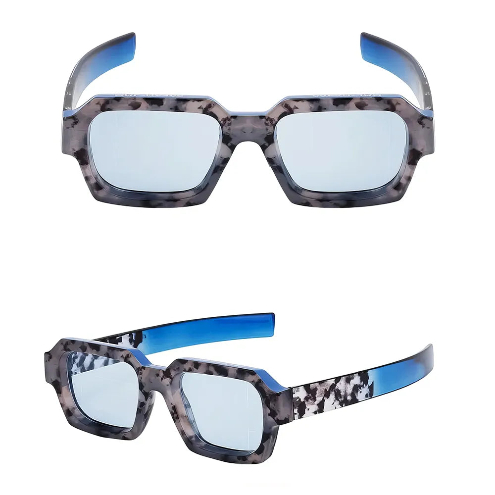 Stylish Retro Rectangle Sunglasses