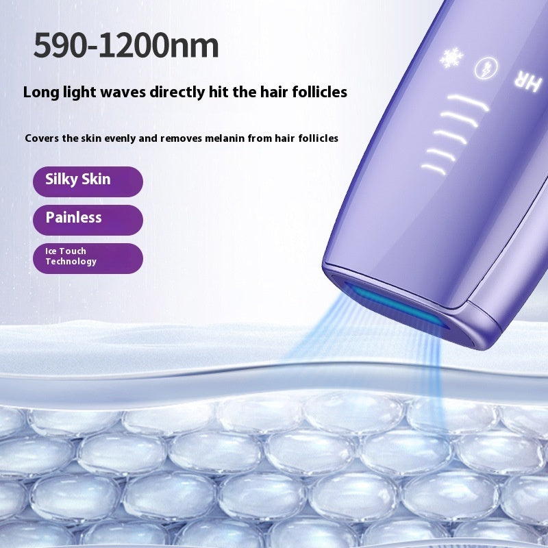 Laser Freezing Point Sapphire Painless Hair Removal Device