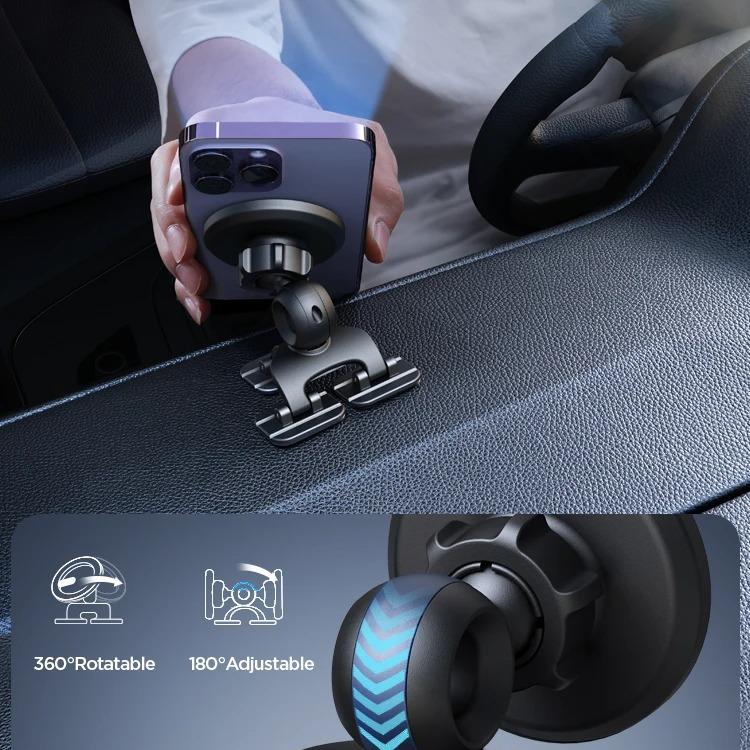 Magnetic Car Phone Holder for Curved Surfaces