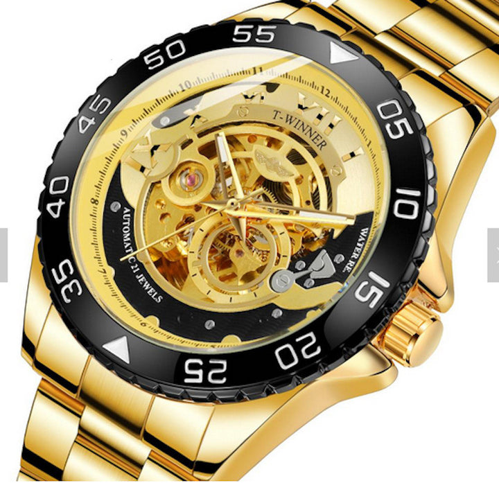 Steel Band Business Men's Automatic Mechanical Watch