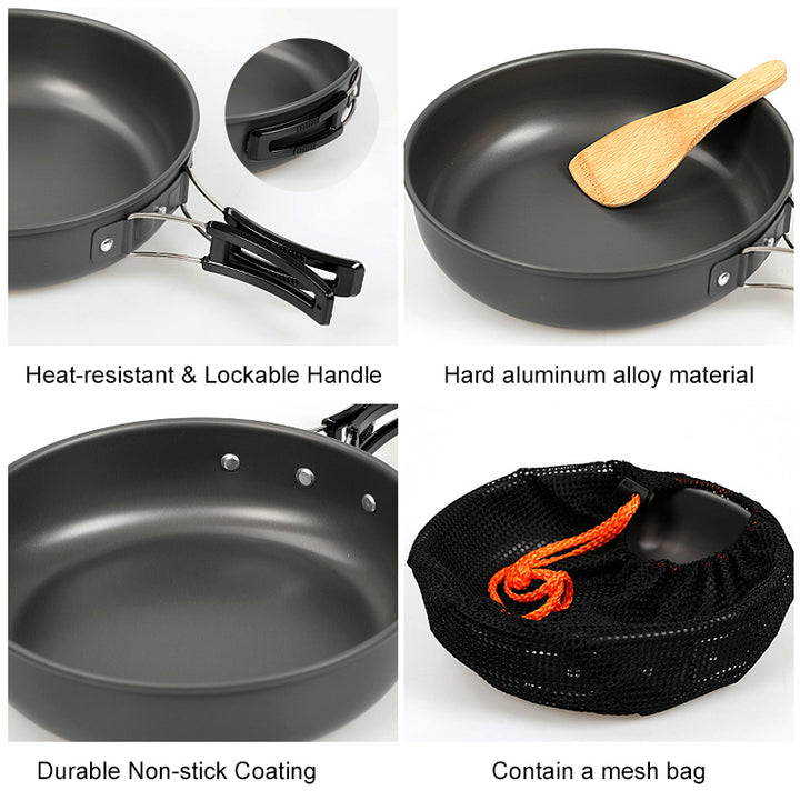 Ultralight Foldable Handle Camping Skillet