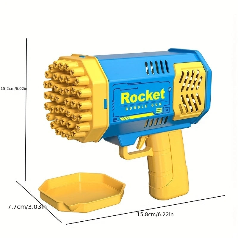 40-hole Handheld Fully Automatic Space Light Bubble Machine