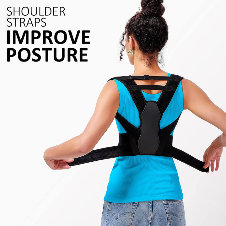 Adjustable Full Back Support Posture Corrector for Women and Men