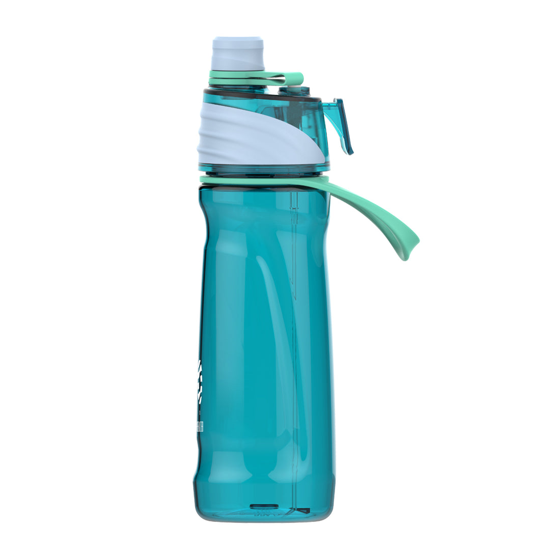 950ml Dual-Function Sports Water Bottle with Spray Feature