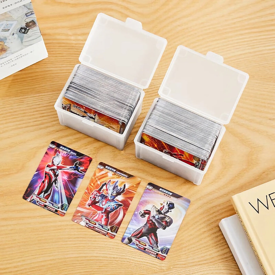 Small Semi-Transparent Plastic Card Cases