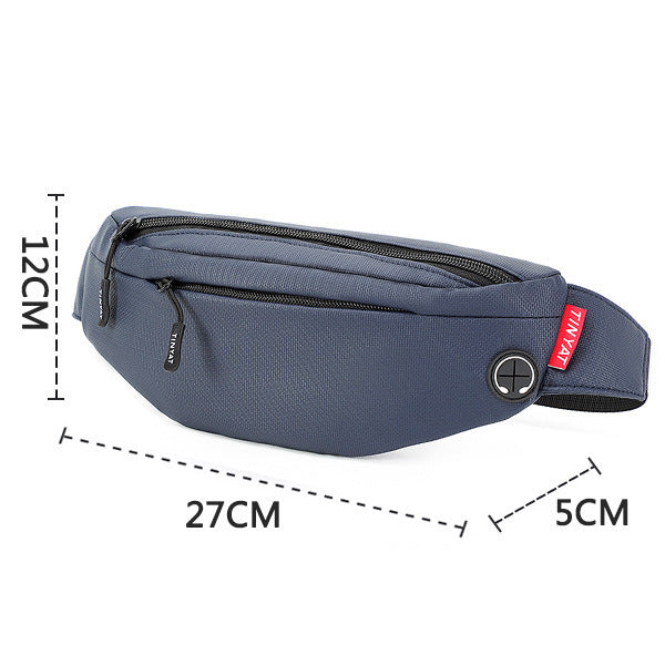 Messenger Bag Outdoor Waist Bag Leisure And More Kinetic Energy Men's Chest Bag Water Repellent