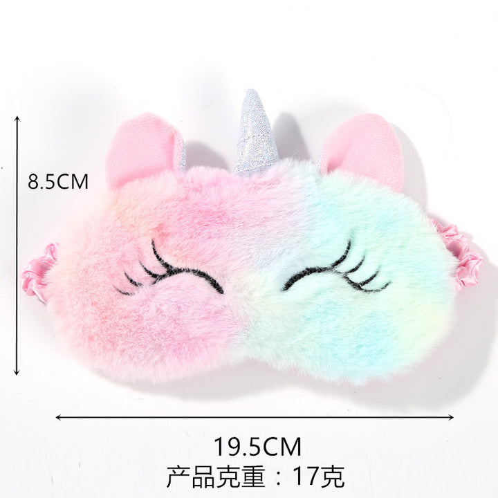 Cute Unicorn Party Anime Sleep Mask for Kids