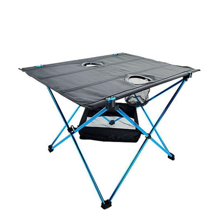 Ultra-Light Folding Outdoor Picnic Table Set with Aluminum Alloy Frame