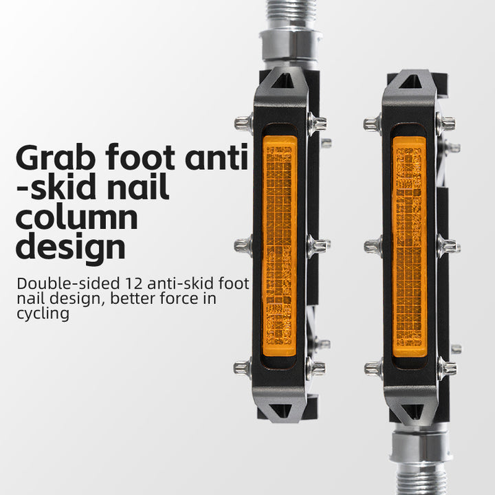 Effort-Saving Aluminum Alloy Bicycle Pedals