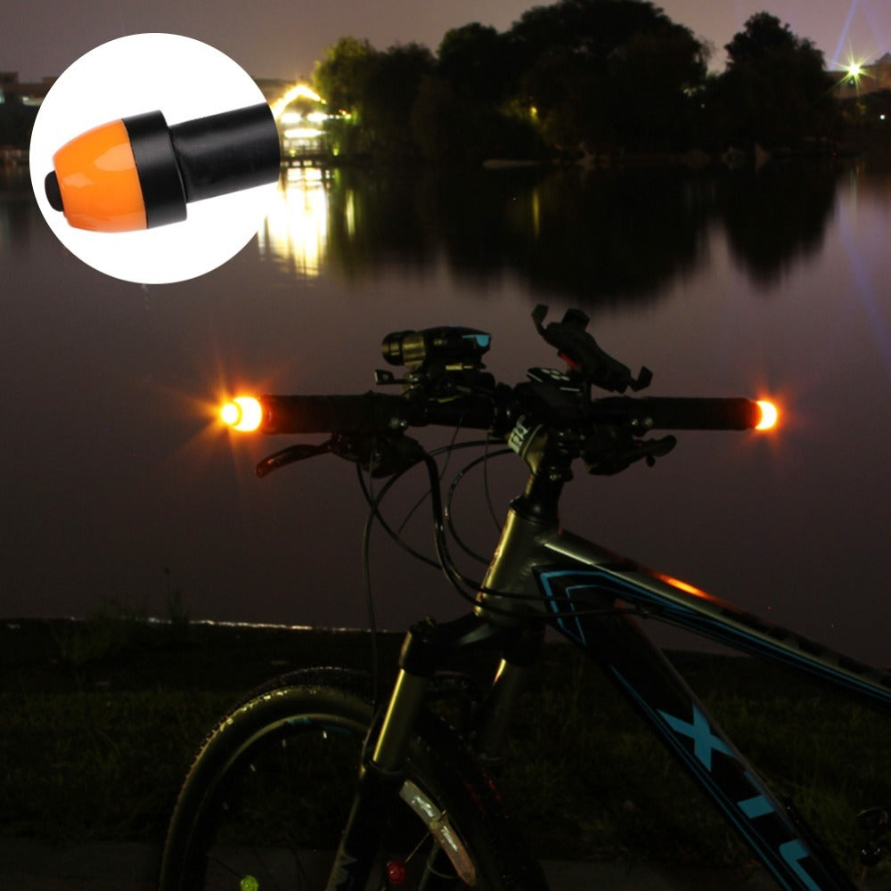 Outdoor bicycle handlebar light