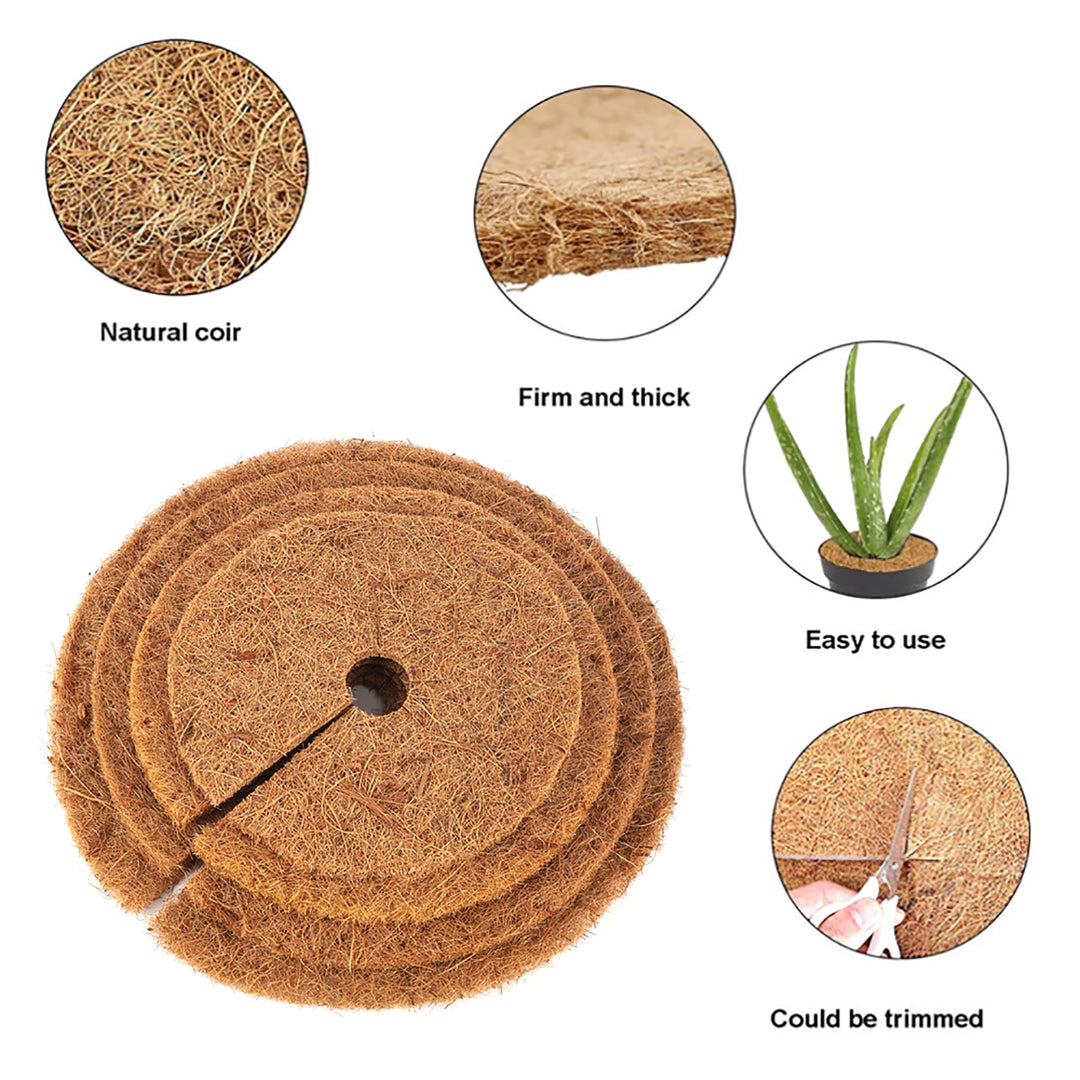 Eco-Friendly Coconut Fiber Tree Mulch Mats