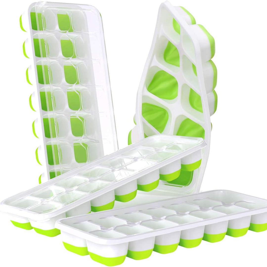 Multi-Purpose Silicone Ice Cube Tray with Lid