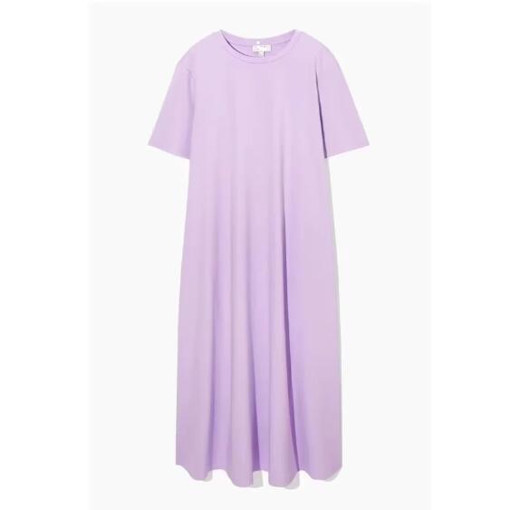 Women's Round Neck T-shirt Knitted Dress