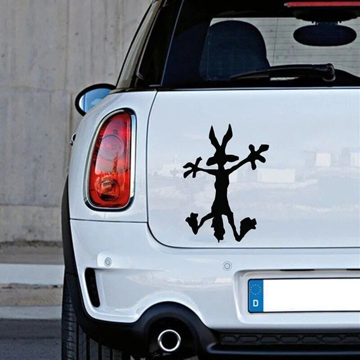 Funny Cartoon Vinyl Car Decal - Exterior Auto Window & Bumper Decoration