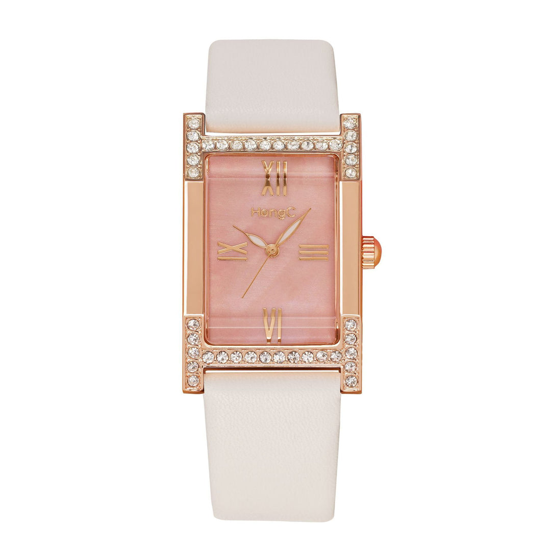 British Retro Square Plate Watch Female Simple Student Korean Version