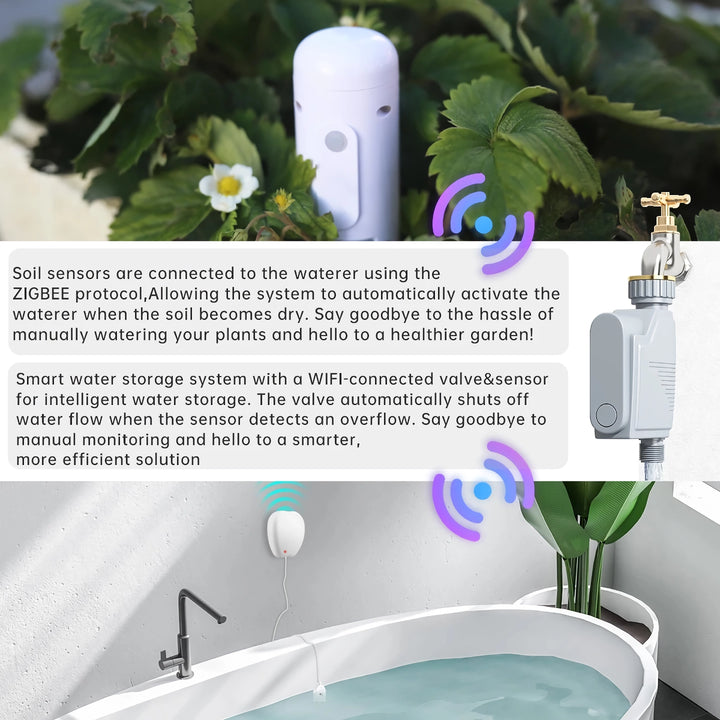 Smart WIFI Garden Watering Timer with Alexa and Google Home Integration