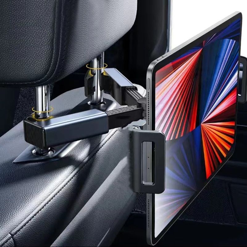 Stretchable Car Back Seat Tablet & Phone Holder for 4.7-12.9 Inch Devices