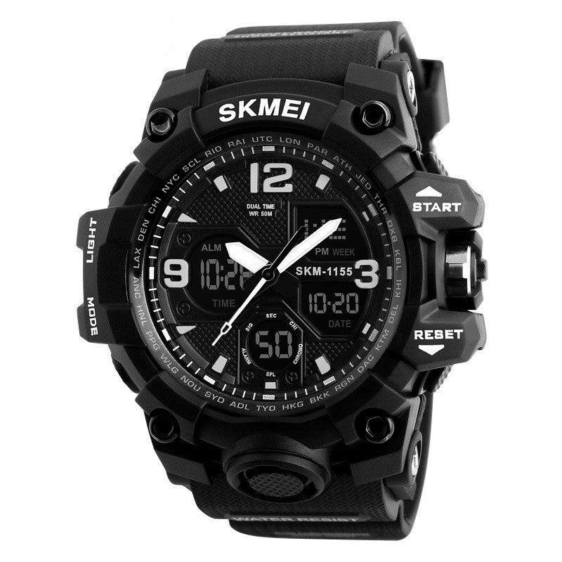 Multifunctional Dual Display Shockproof Outdoor Sports High-end Watch