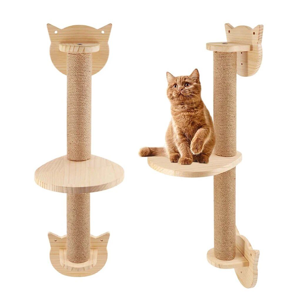 Deluxe Multi-Level Cat Tree with Hammock & Sisal Scratching Posts