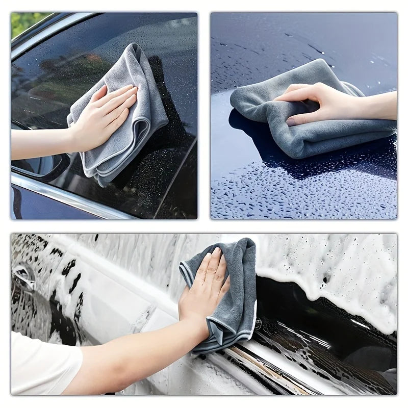 Ultra-Absorbent Microfiber Car Wash Towel for Auto Detailing