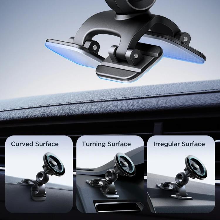 Magnetic Car Phone Holder for Curved Surfaces