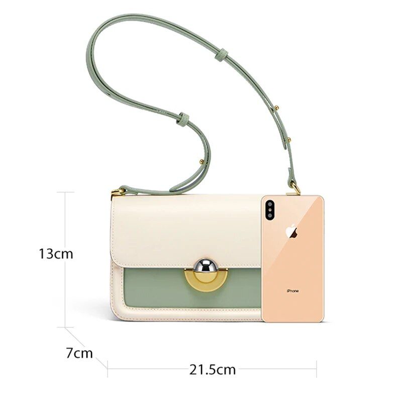 Trendy Green Crossbody & Shoulder Bag for Women