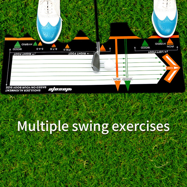 Golf Beginner Swing Standing Posture Auxiliary Pad