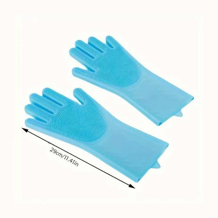 Pet Grooming & Cleaning Silicone Gloves