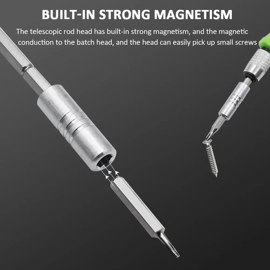 32-in-1 Multifunctional Screwdriver Set with Magnetic Bits