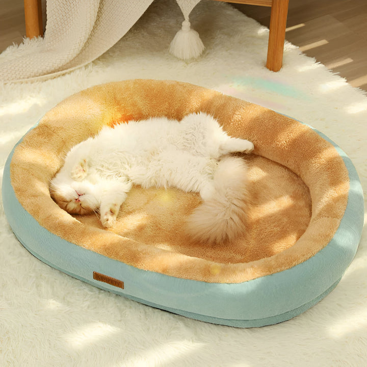 Fluffy Winter Puppy and Cat Bed