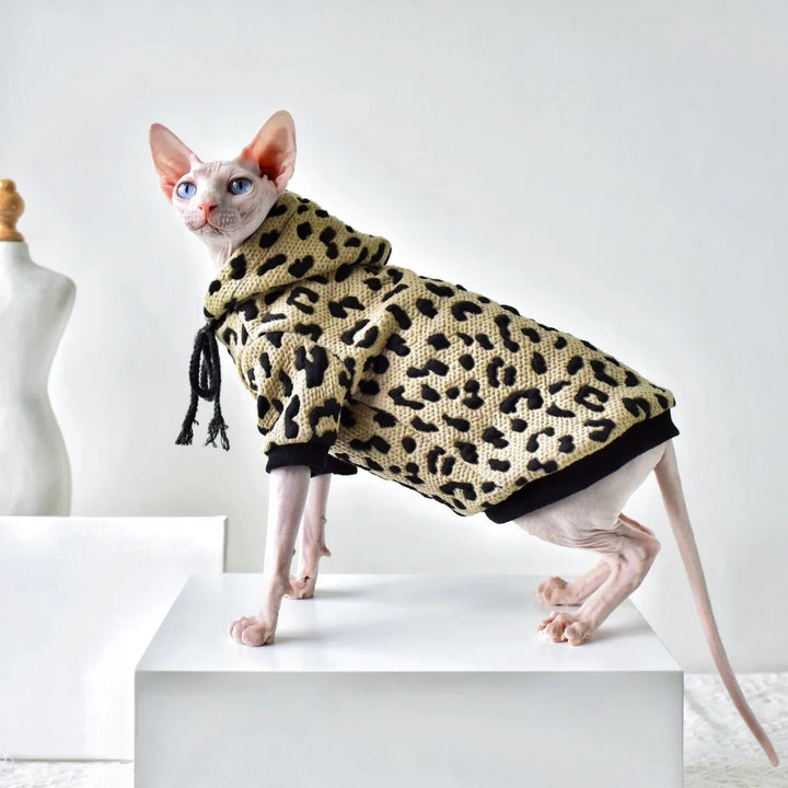 100% Cotton Sweater for Hairless Cats