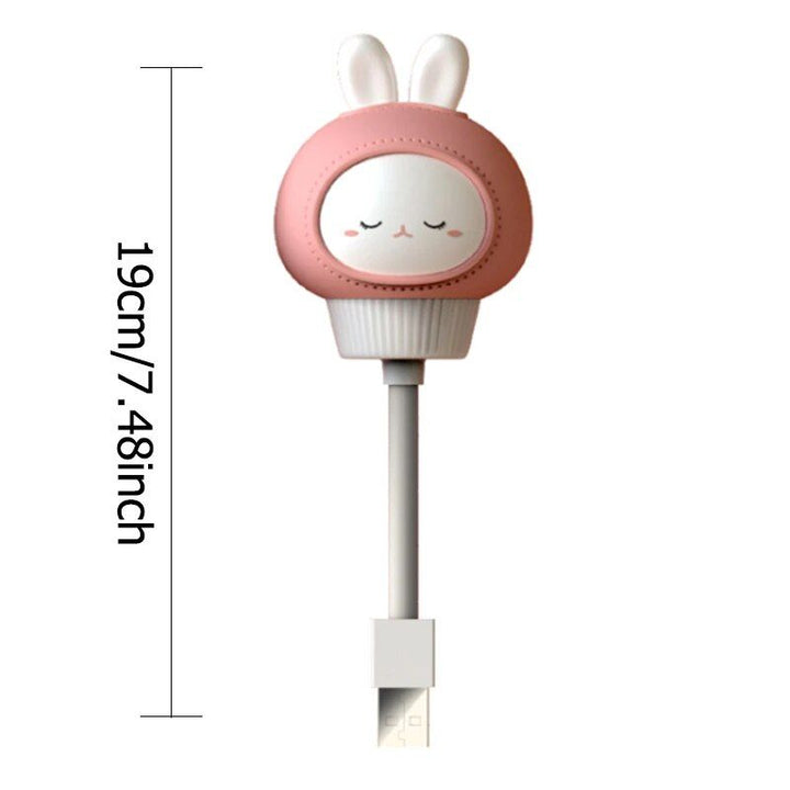 Adjustable Brightness Cartoon Night Light with Remote