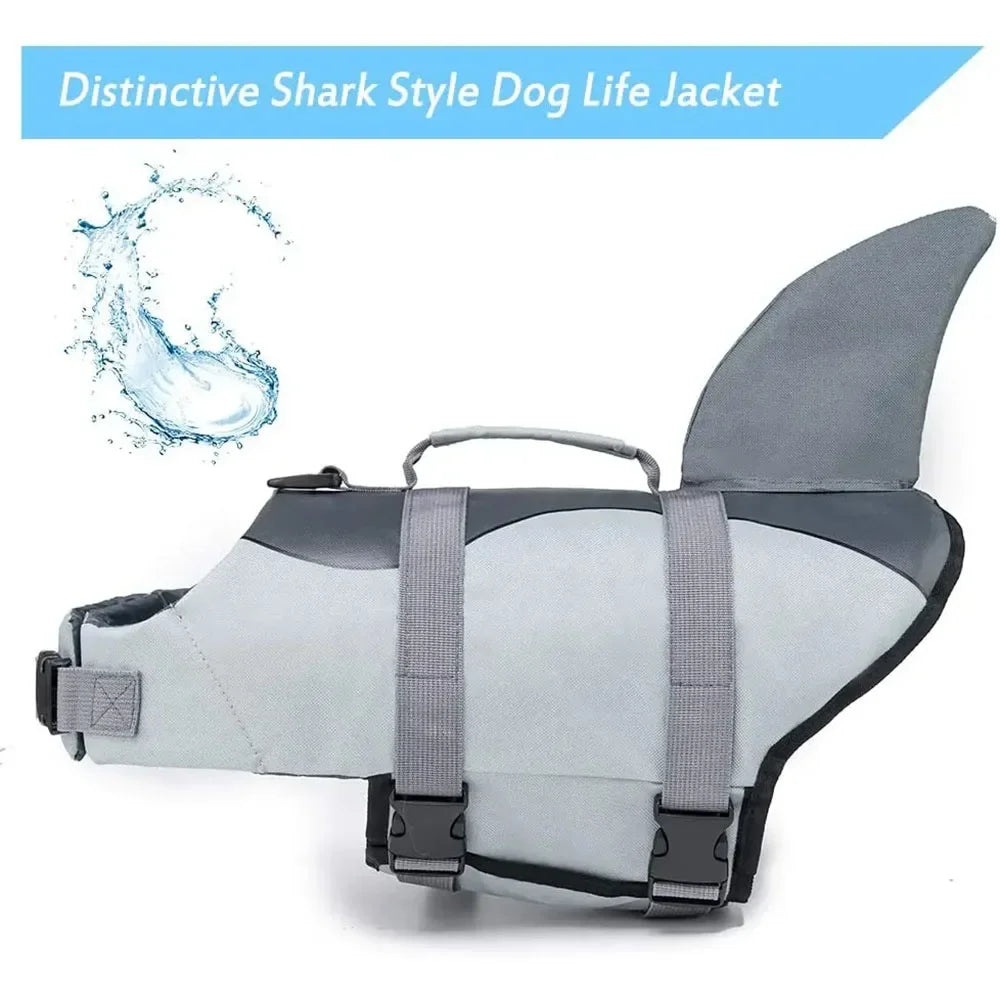 Shark Design Dog Life Jacket