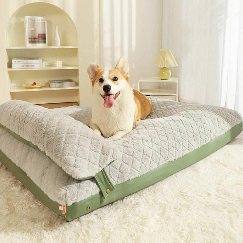 Luxury Winter Dog Bed