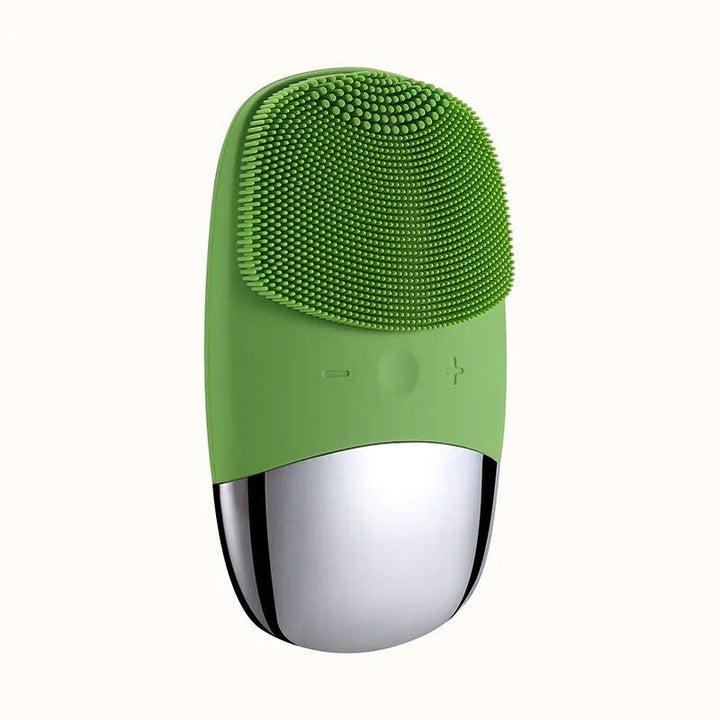 3-in-1 Electric Silicone Facial Cleansing Brush: Deep Pore Cleaning & Massaging