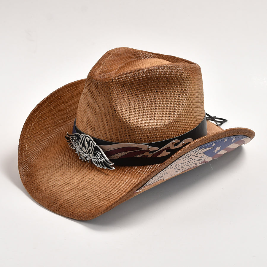 Stylish Straw Western Cowboy Hat for Men & Women