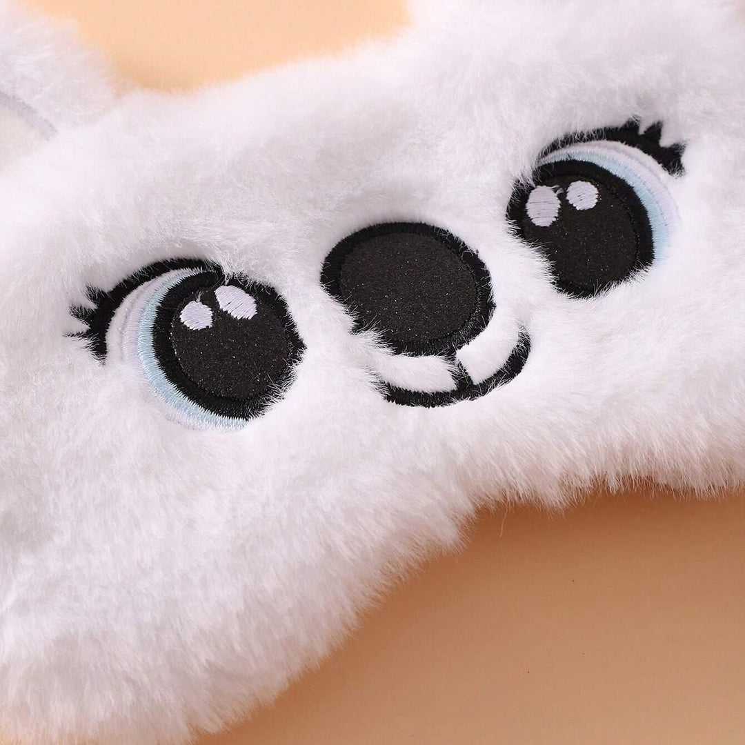 Plush Animal Eye Mask