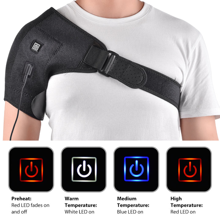 Electric Heat Therapy Shoulder Brace