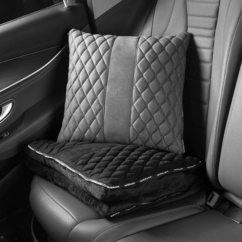 Car Waist Support Pillow and Quilt