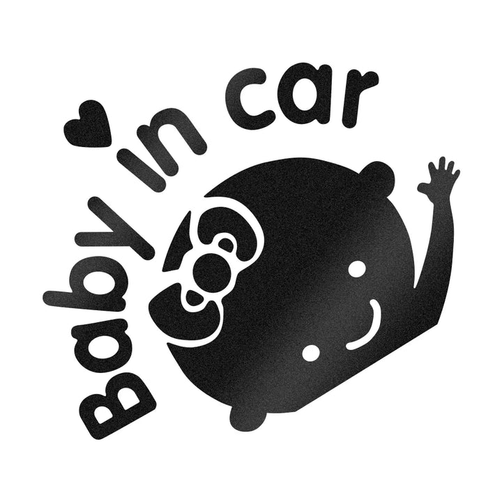 Baby on Board Cartoon Car Sticker